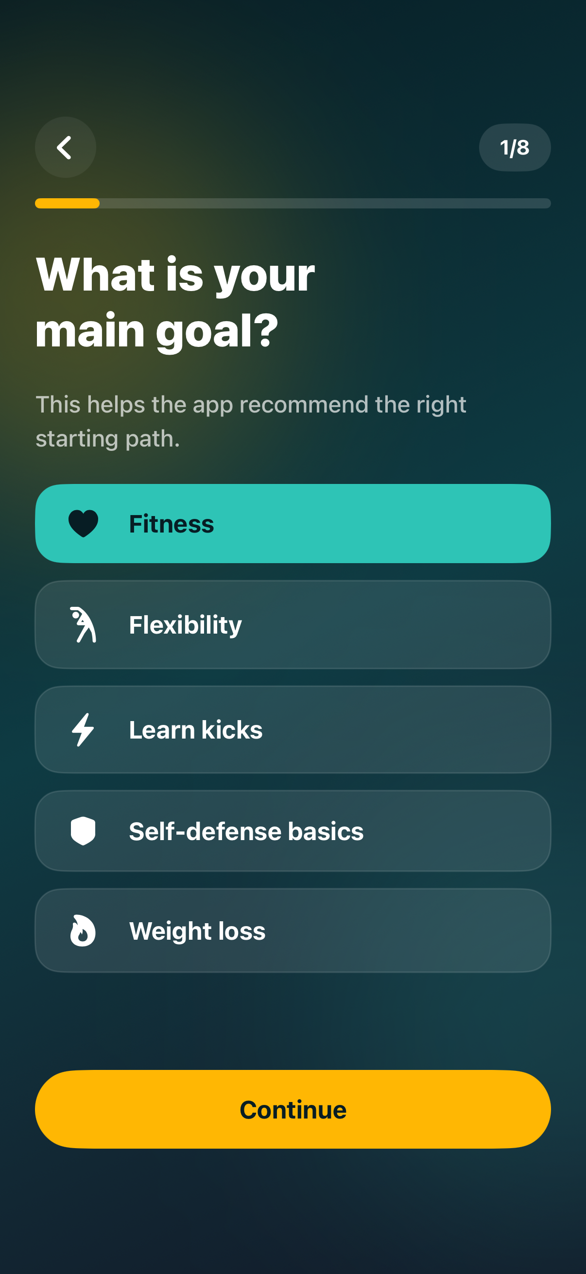 Onboarding Screen